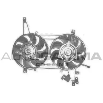 Ventilateur, refroidissement du moteur AUTOGAMMA GA201222