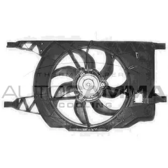 Ventilateur, refroidissement du moteur AUTOGAMMA GA201243