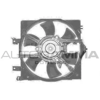 Ventilateur, refroidissement du moteur AUTOGAMMA GA201542