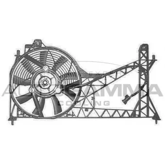Ventilateur, refroidissement du moteur AUTOGAMMA GA201563