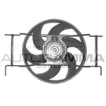 Ventilateur, refroidissement du moteur AUTOGAMMA GA201607