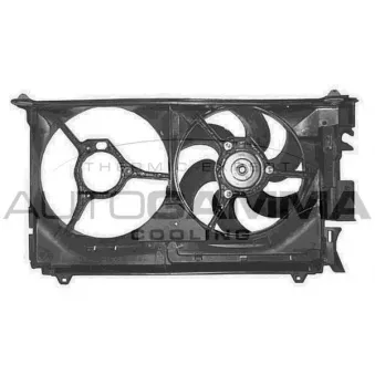 Ventilateur, refroidissement du moteur AUTOGAMMA GA201612