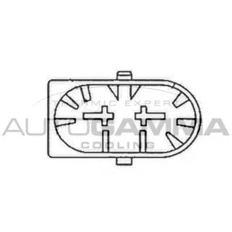 Ventilateur, refroidissement du moteur AUTOGAMMA GA201666