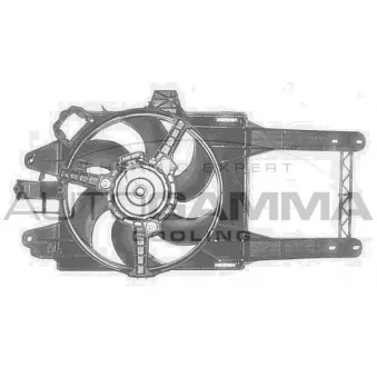 Ventilateur, refroidissement du moteur AUTOGAMMA GA201771