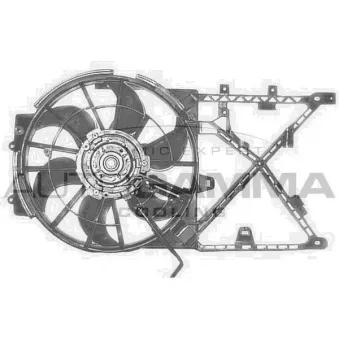 Ventilateur, refroidissement du moteur AUTOGAMMA GA201783
