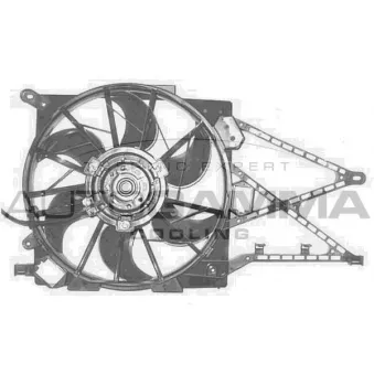 Ventilateur, refroidissement du moteur AUTOGAMMA GA201844