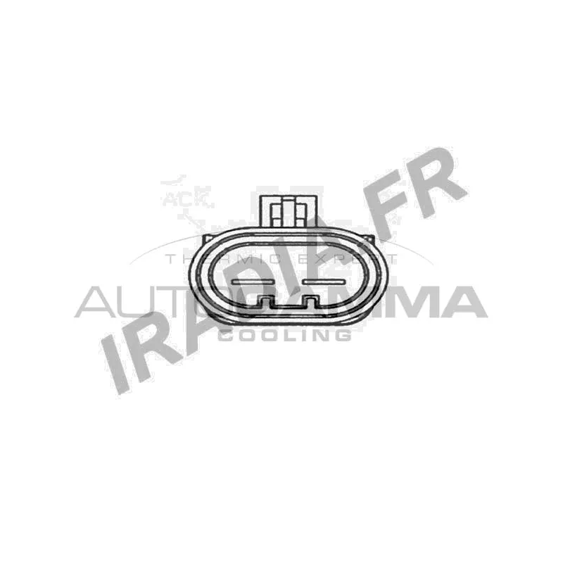 Ventilateur, refroidissement du moteur AUTOGAMMA GA220635