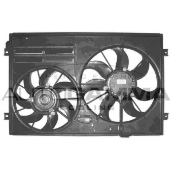 Ventilateur, refroidissement du moteur AUTOGAMMA GA221007