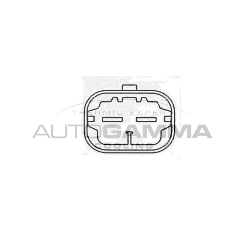 Ventilateur, refroidissement du moteur AUTOGAMMA GA222009