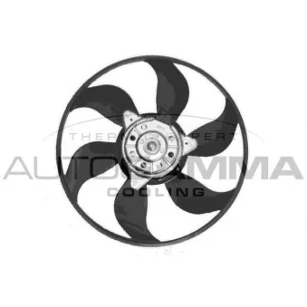 Ventilateur, refroidissement du moteur AUTOGAMMA GA227017