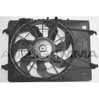 Ventilateur, refroidissement du moteur AUTOGAMMA GA228002