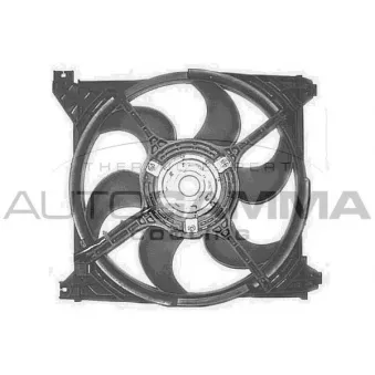 Ventilateur, refroidissement du moteur AUTOGAMMA GA228016