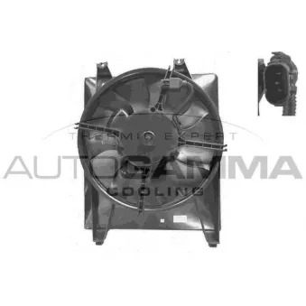 Ventilateur, refroidissement du moteur AUTOGAMMA GA228027