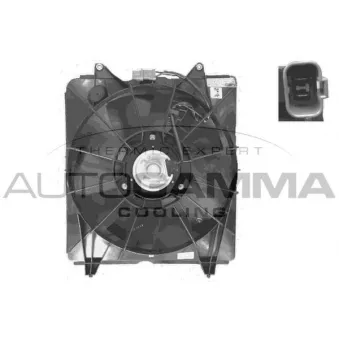 Ventilateur, refroidissement du moteur AUTOGAMMA GA228103