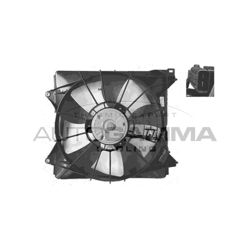 Ventilateur, refroidissement du moteur AUTOGAMMA GA228105