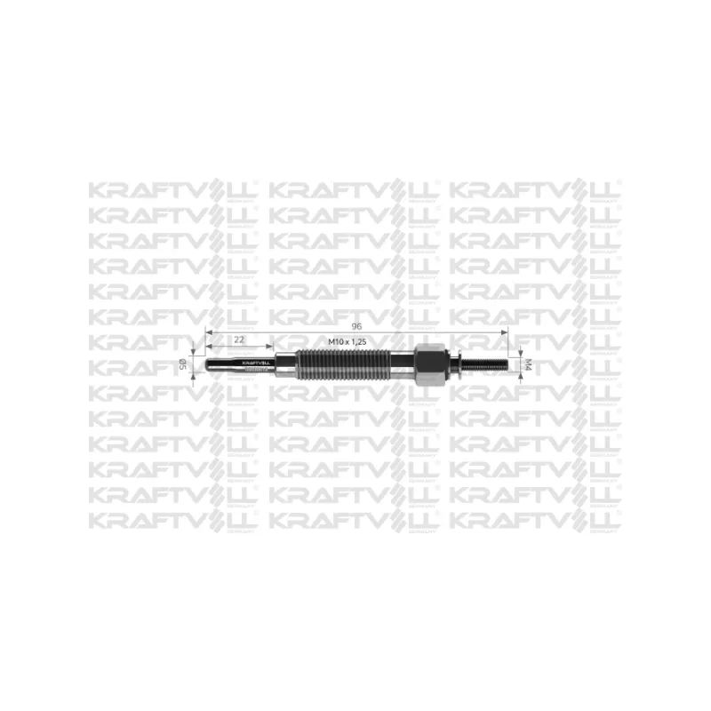 Bougie de préchauffage KRAFTVOLL GERMANY 05030012