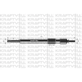 Bougie de préchauffage KRAFTVOLL GERMANY