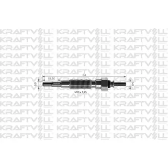 Bougie de préchauffage KRAFTVOLL GERMANY