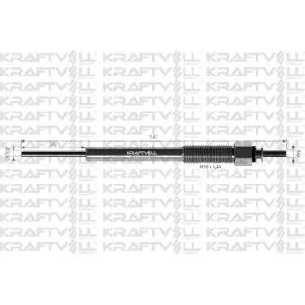 Bougie de préchauffage KRAFTVOLL GERMANY