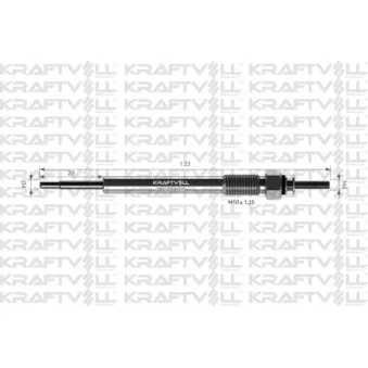 Bougie de préchauffage KRAFTVOLL GERMANY