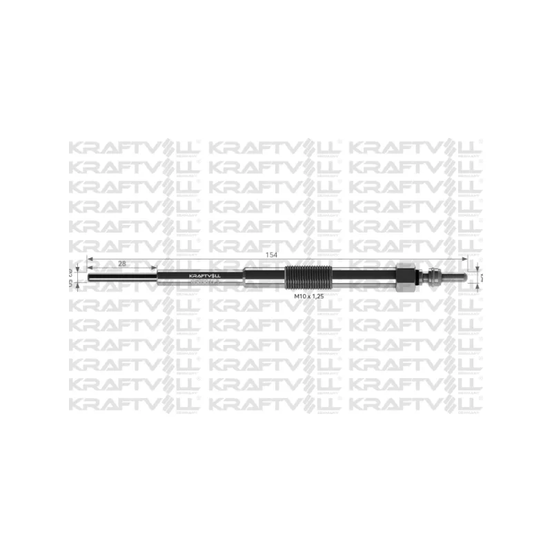 Bougie de préchauffage KRAFTVOLL GERMANY 05030113