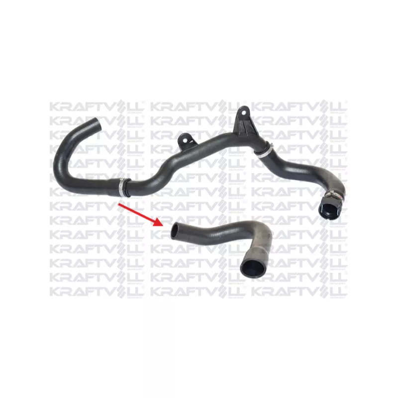 Durite de radiateur KRAFTVOLL GERMANY 10030988
