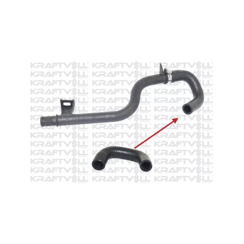Durite de radiateur KRAFTVOLL GERMANY 10031341