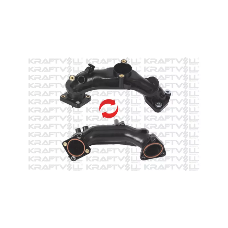 Tube d'admission, alimentation d'air KRAFTVOLL GERMANY 10031559