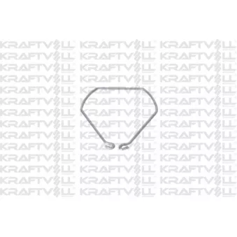 Bride de fixation, gaine de suralimentation KRAFTVOLL GERMANY 10031659