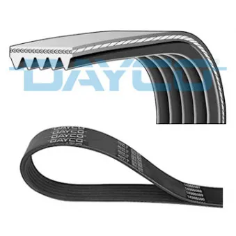 Courroie trapézoïdale à nervures DAYCO 5PK869