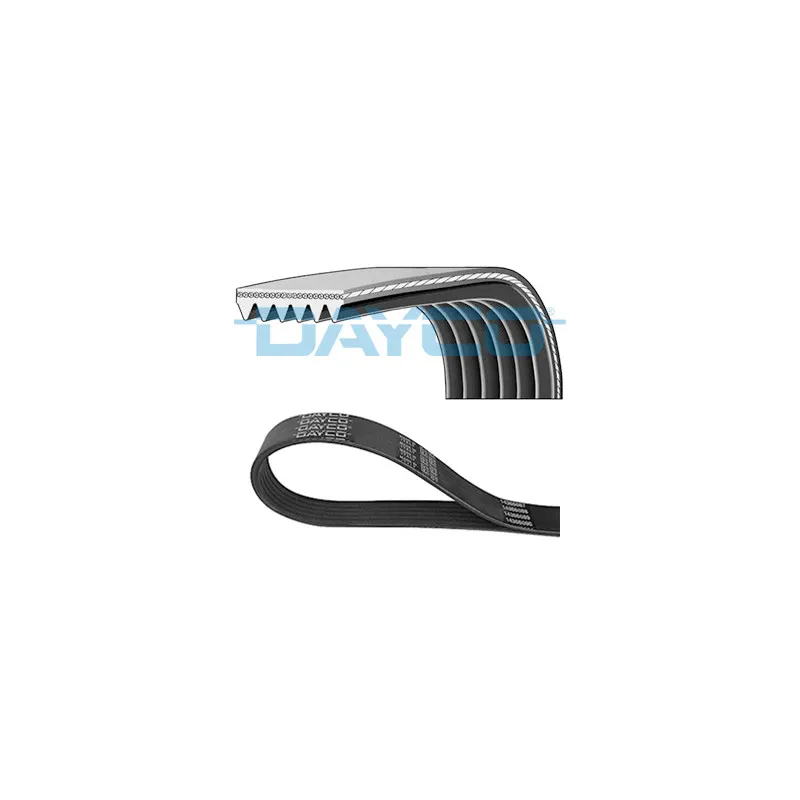 Courroie trapézoïdale à nervures DAYCO 6PK1450