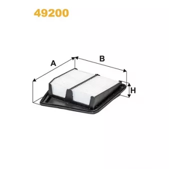 Filtre à air WIX FILTERS 49200