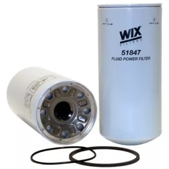 Filtre, système hydraulique de travail WIX FILTERS 51847
