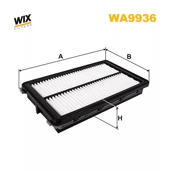 Filtre à air WIX FILTERS WA9936