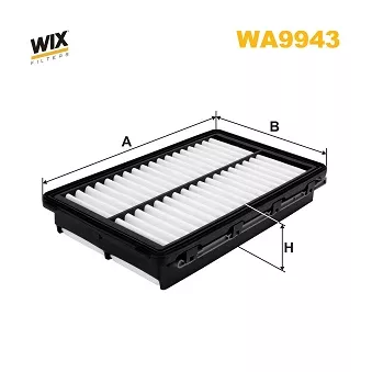 Filtre à air WIX FILTERS WA9943