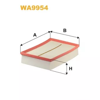 Filtre à air WIX FILTERS WA9954