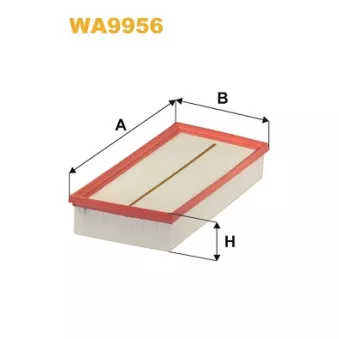 Filtre à air WIX FILTERS WA9956