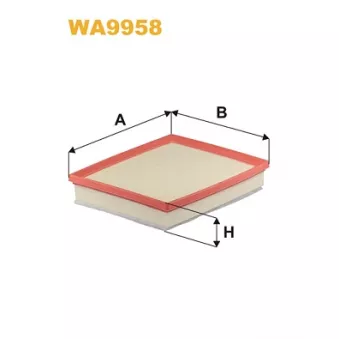 Filtre à air WIX FILTERS WA9958