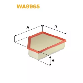 Filtre à air WIX FILTERS WA9965