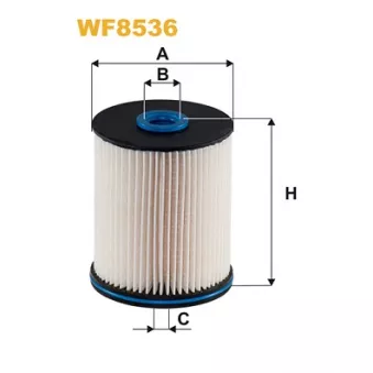 Filtre à carburant WIX FILTERS WF8536