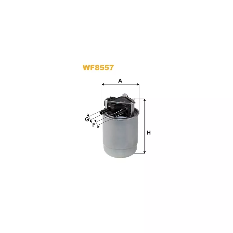 Filtre à carburant WIX FILTERS WF8557