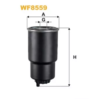 Filtre à carburant WIX FILTERS WF8559