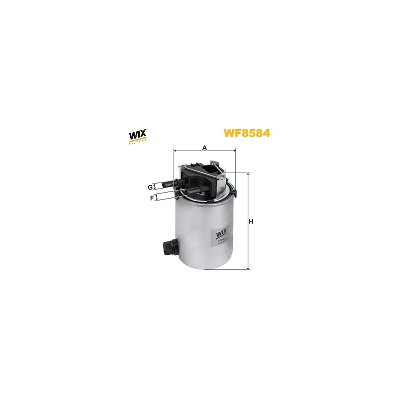 Filtre à carburant WIX FILTERS WF8584