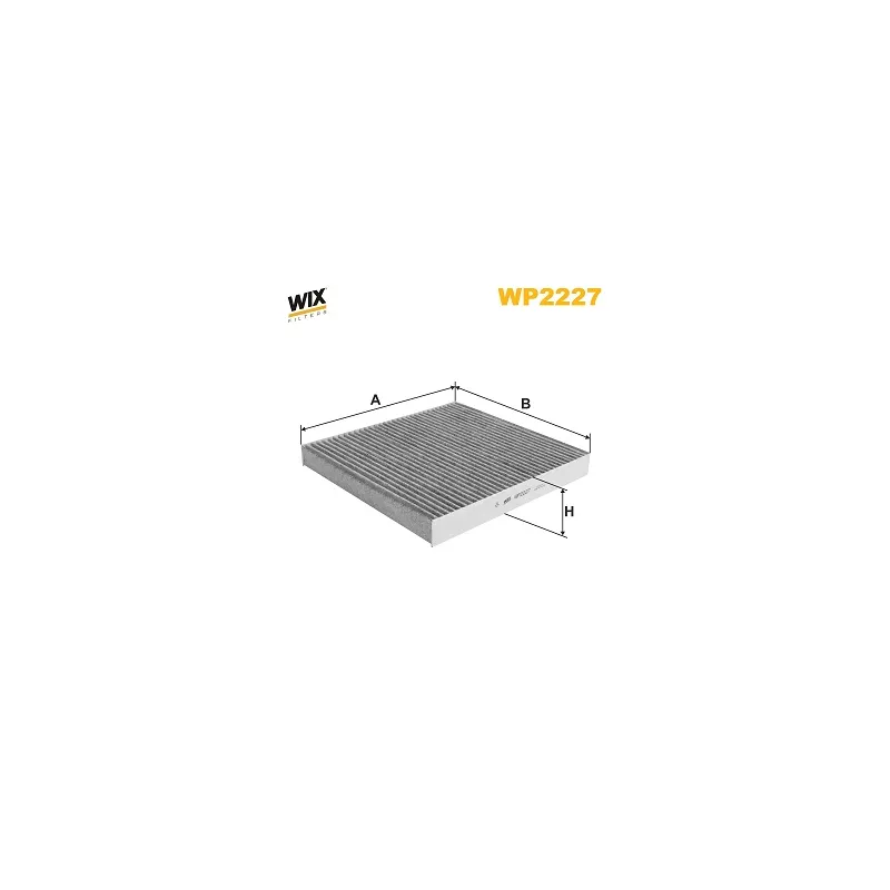 Filtre, air de l'habitacle WIX FILTERS WP2227