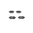 Jeu de 4 plaquettes de frein avant BOSCH 0 986 494 645 - Visuel 2