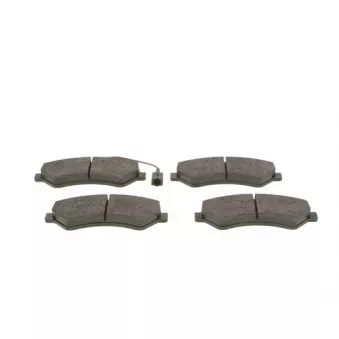 Jeu de 4 plaquettes de frein avant BOSCH 0 986 495 095