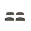 Jeu de 4 plaquettes de frein avant BOSCH 0 986 TB2 002 - Visuel 1