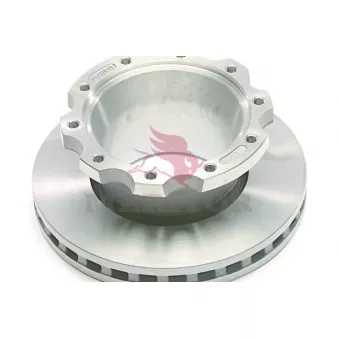 Jeu de 2 disques de frein avant MERITOR MBR9018