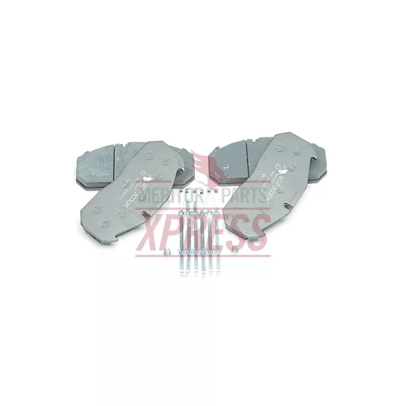 Jeu de 4 plaquettes de frein avant MERITOR MDP3030K