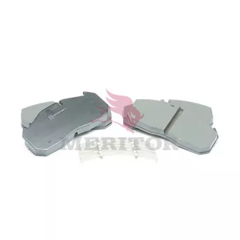 Jeu de 4 plaquettes de frein avant MERITOR MDP5038